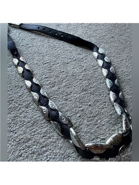 Vintage Justin leather belt